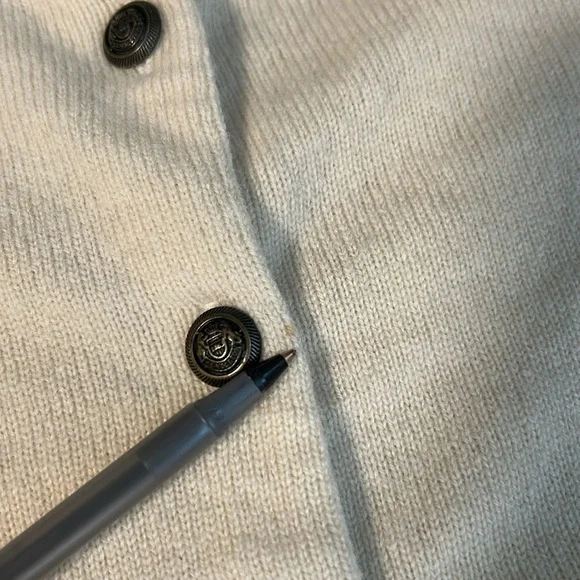 Pendleton Cream Button-Up Cardigan - Picture 8 of 13